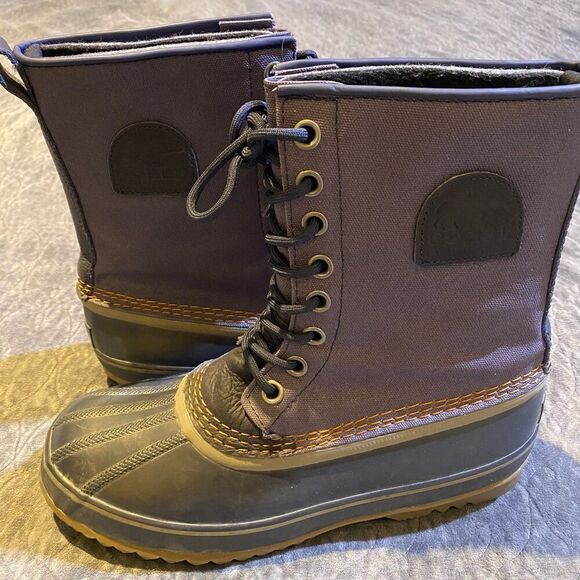 Sorel Insulated Waterproof Snow Boots Size 9 - Picture 4 of 10